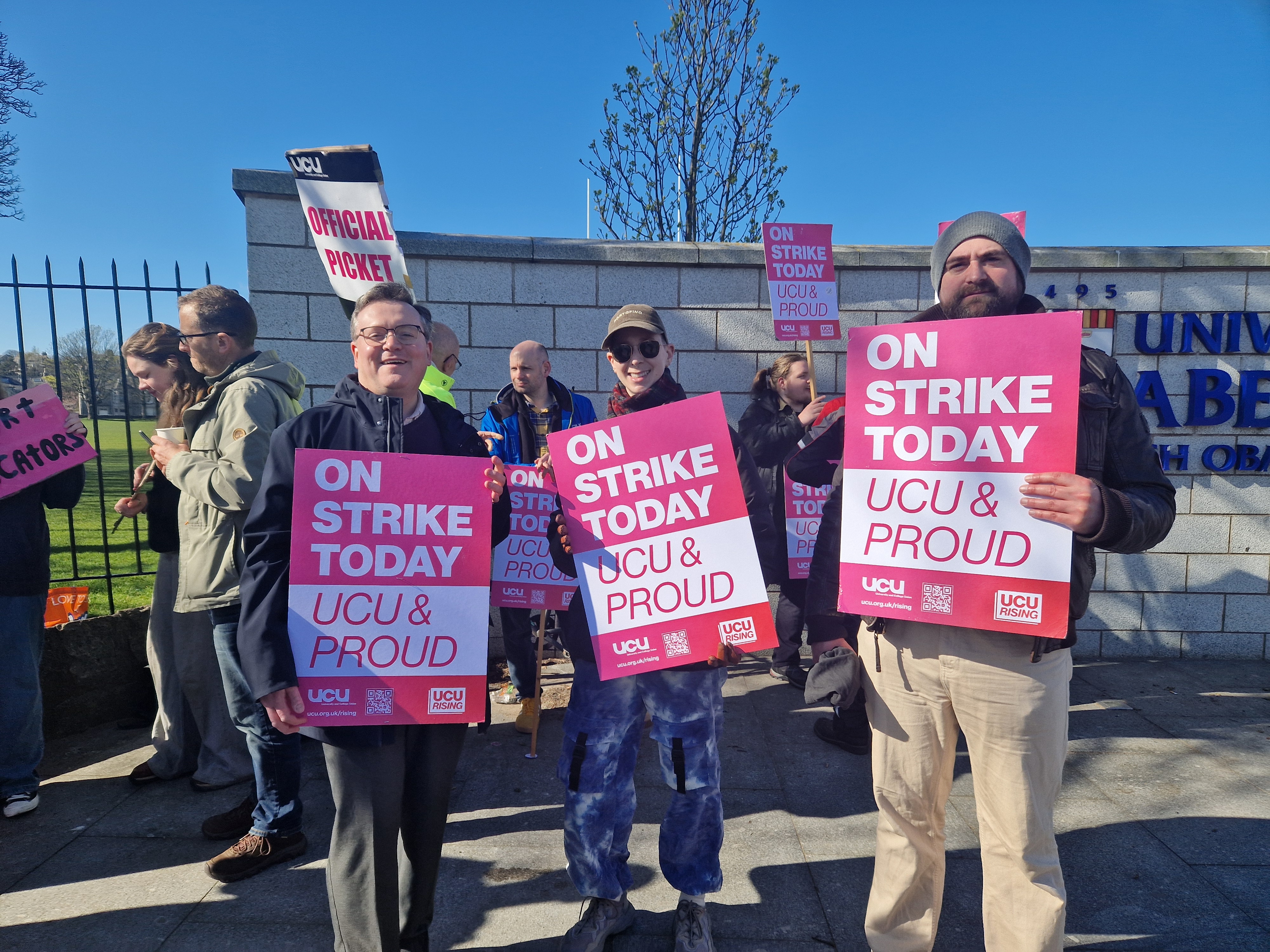 Aberdeen University Staff Start Ten Days of Strikes